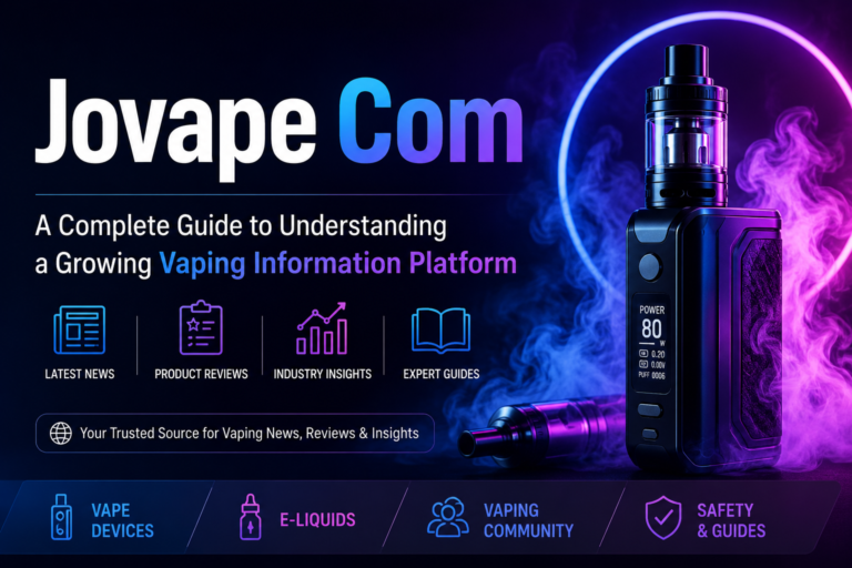 Jovape Com: A Complete Guide to Understanding a Growing Vaping Information Platform Jovape com